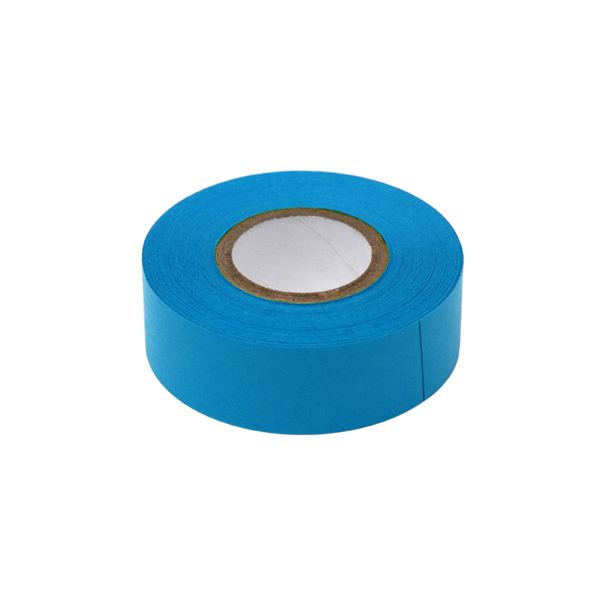 Globe Scientific Labeling Tape, 3/4" x 500" per Roll, 4 Rolls/Box, Blue  